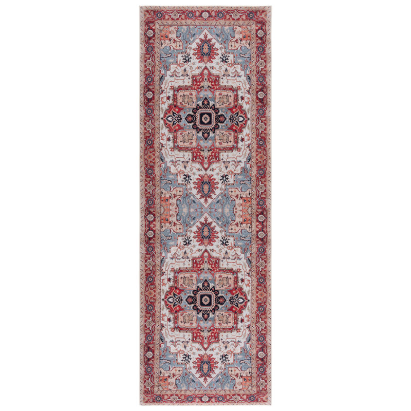 Alphonia Performance Machine Washable Oriental Rug, Runner 2'6" x 8'