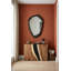 Morphic Petrified Mirror, Point, Black Frame