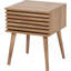 Teachey 40cm W Manufactured Wood Bedside Table