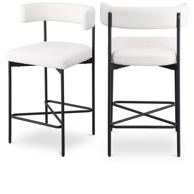 Tabouret de comptoir 26,25 po Hisayo