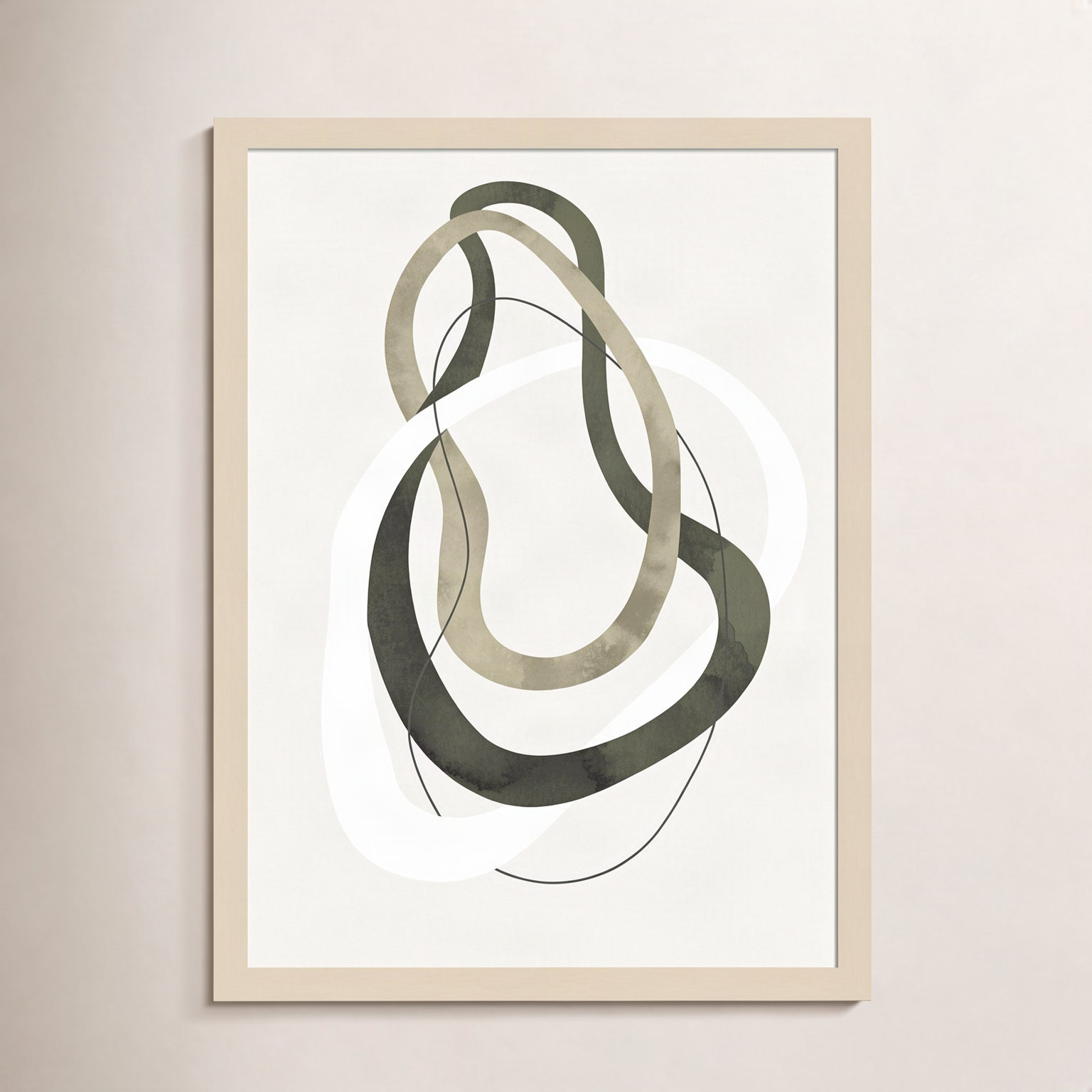 Acrobat 2 Print by Design Fabrikken, Brown, 25" H x 18" W x 1" D
