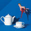 Galon Platinium Porcelain Teapot