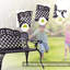 Banc de jardin en fonte d’aluminium Shirebrook
