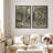 Forest Trees Landscape Framed On Canvas 2 Pieces Print-91069214-91069212