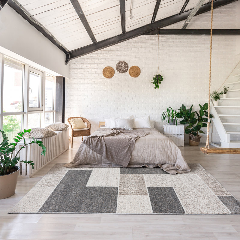 Alayda Patchwork Indoor Rug, Rectangle 2' x 3'
