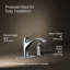 Rival Single-Handle Kitchen Sink Faucet With Side Sprayer-1867793416