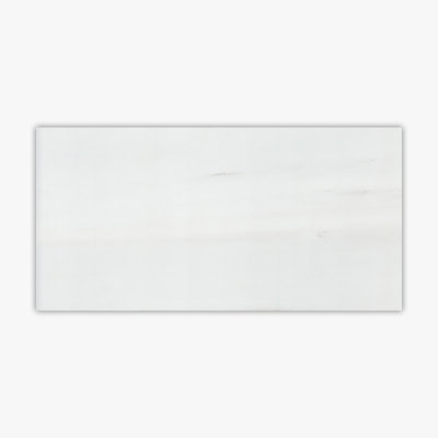 Bianco Dolomiti Polished 3X6 Marble Tile