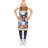 No Pattern Bib Apron