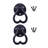 1" Centre Drop Handle Multipack