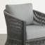 Fauteuil pivotant en corde-1831810732