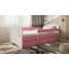 Hermes Drawer Convertible Bed and Mattress-1019313134-1019313132