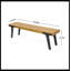 Banc en bois Mirandah