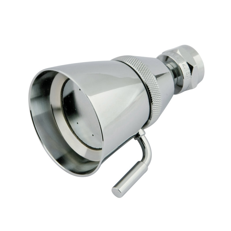 Kingston Brass Shower Scape 2-1/4-Inch Round Jet Spray Brass Shower Head, Polished Chrome