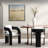 Maravi Linen Blend Upholstered Dining Table