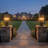 23.75" 3- Light Design Dusk To Dawn Outdoor Post Lantern Head Light Fixture