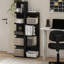 Rind Corner Open Shelf Bookcase-86762921-90131870