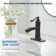Single-Hole Single-handle Bathroom Faucet with Drain Assembly