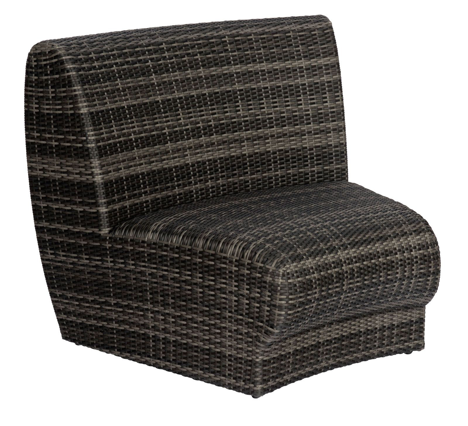 Curved Armless Lounge Chair - Thumbnail 2