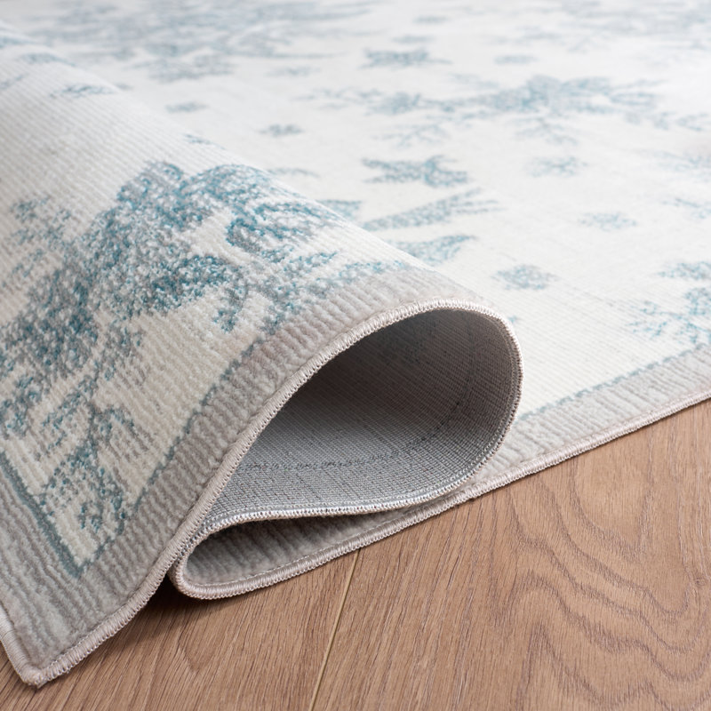 Aria Performance Floral Indoor Rug, 5'-1" X 7'-3" Rectangle