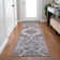 Machine Washable Indoor/Outdoor Xhevrie Pink Rug