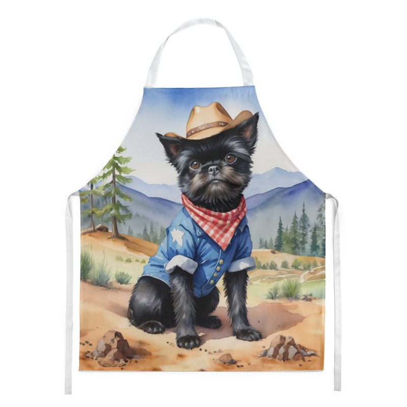No Pattern Bib Apron