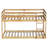Twin Over Twin Solid Wood Bunk Beds With Ladder-671389106