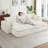 Cloud Sectional Couches For Living Room, Convertible L-Shape Sofa With Ottoman And Plush Comfort-1235678136