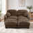 Brown+2 Seat+2Ottoman