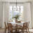 Linen Back Tab Curtains,Light Filtering Curtain, Thick Linen Textured Semi Sheer Drapes(Set of 2,With Hooks)-1809414767-1809414766