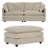 Chenille Upholstered Sectional Sofa Set Modular 2-Seater Loveseat Couch with 2 Ottomans and Pillows for Living Room Furniture-1202933251