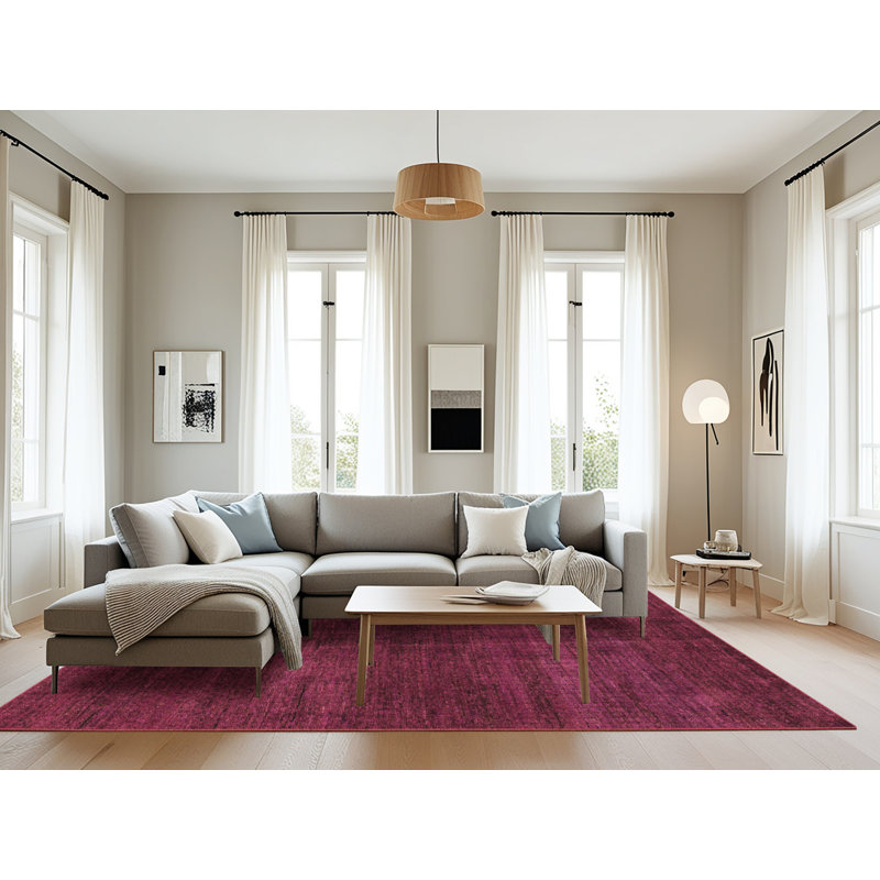 Abstract Indoor Rug, Rectangle 8' x 12'