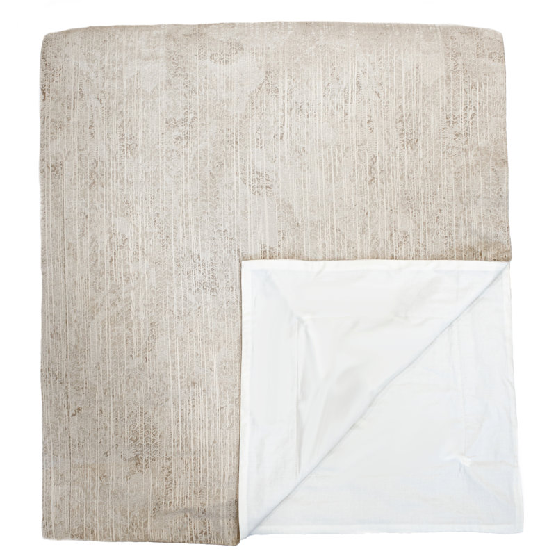 Aspen Duvet Cover, King Duvet Cover, Pearl