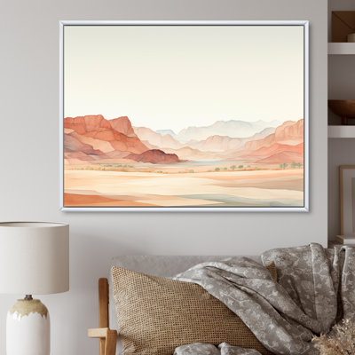 Minimalism Canyon View I - Canyon Wall Art