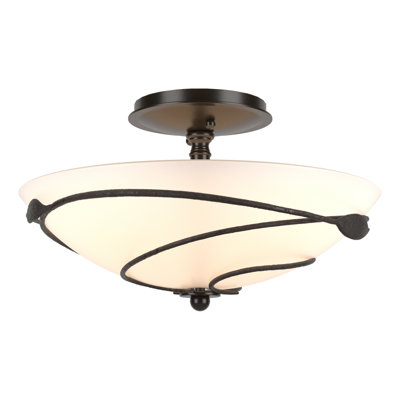 Leaf Semi Flush Mount