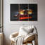«Full Whiskey Bottle» sur toile-1478617862