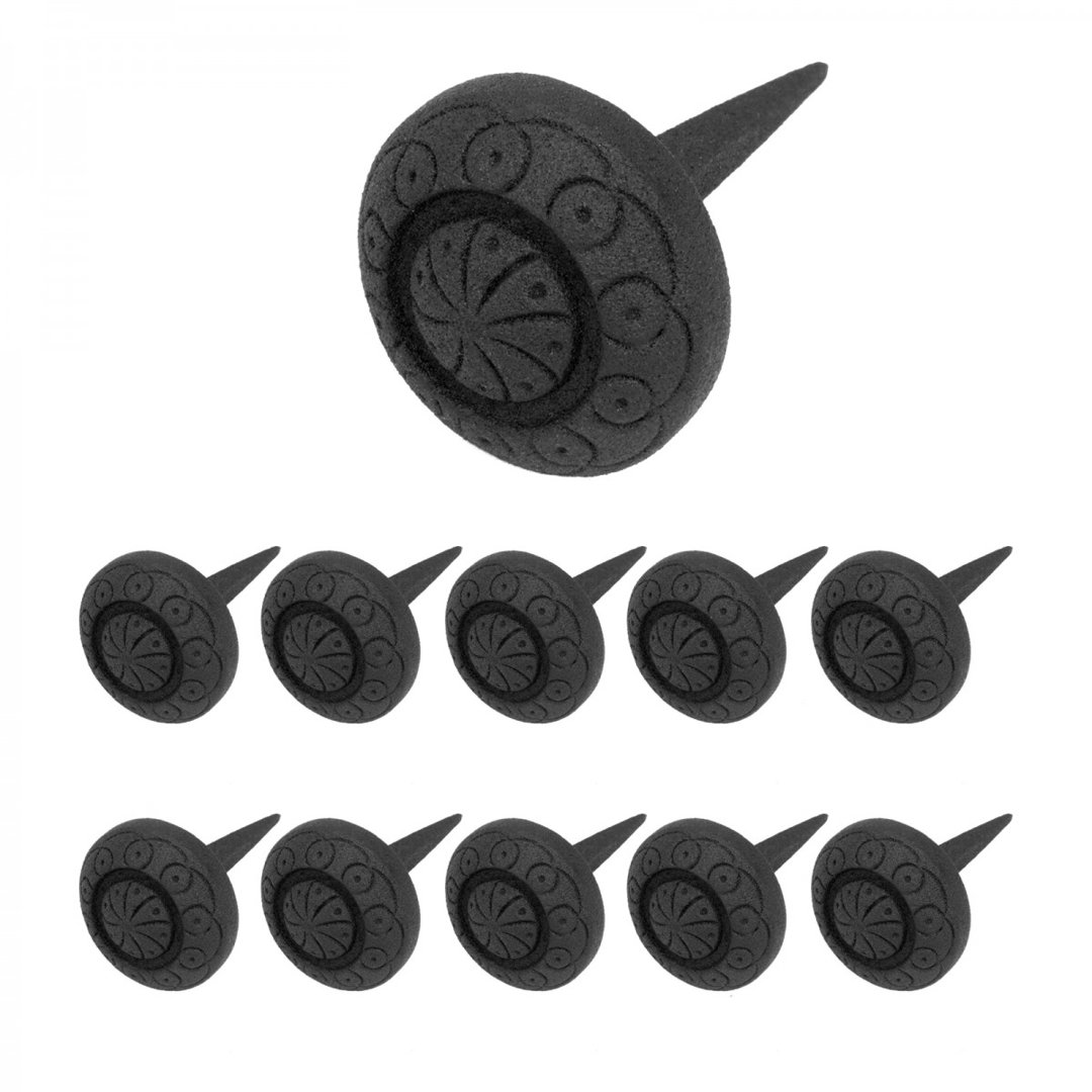 Clavos Nails Wrought Iron Door Accessory (Set of 10) The Renovators Supply Inc.