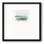 «Coastline Splash», reproduction encadrée-88083515