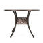 Table basse d'extérieur en aluminium moulé Tucson
