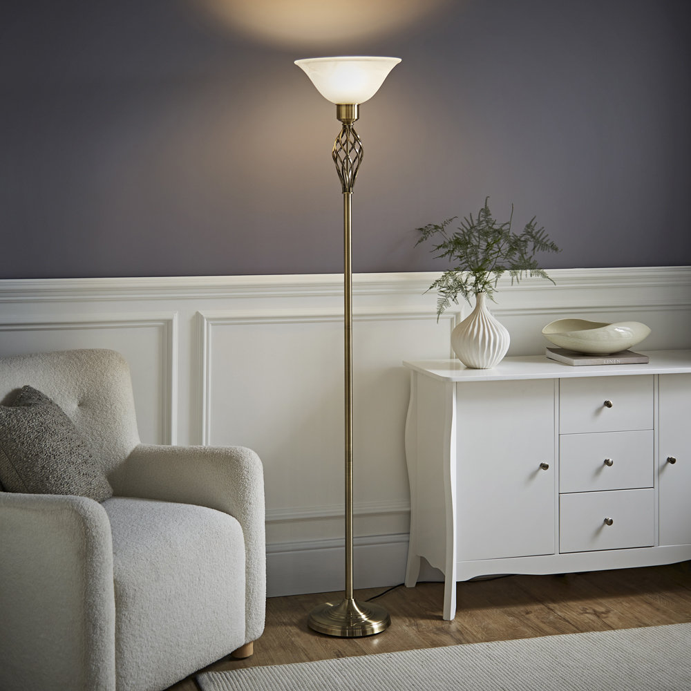 Axelrod 176cm Torchiere Floor Lamp