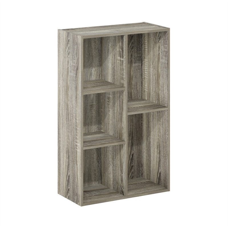 Bibliothèque standard H 31,5 po x l 19,5 po Harkless, Chêne français