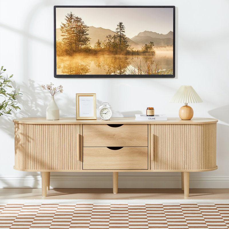 63'' W Storage Credenza, Natural