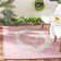 Auburn Hooked Grey/Pink Indoor/Outdoor Rug