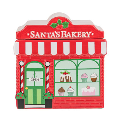 10 Strawberry Street Santa Caf&eacute; Canister