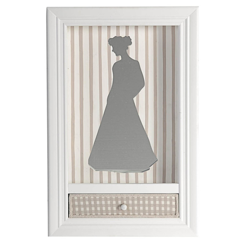 Décoration murale silhouette de femme