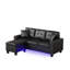 Canapé modulaire réversible en PVC