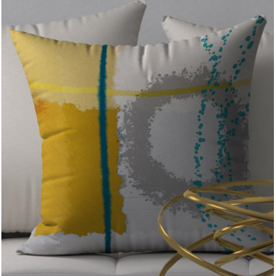 Munchy Alive Square Pillow Cover & Insert