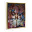 «Moths & Flutterby», art mural encadré doré sur toile, par Jesse Keith-1936756417-1937538395