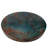 Modern Vintage Oxidized Hand Hammered Copper with Hand Forged Wrought Iron Round Coffee Table