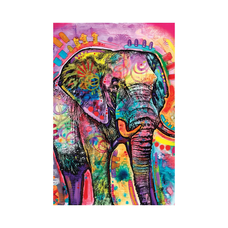 Elephant II- Gallery-Wrapped Canvas Giclée