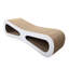 Lit de repos en carton ondulé pour chat, offrant aux chats un endroit confortable